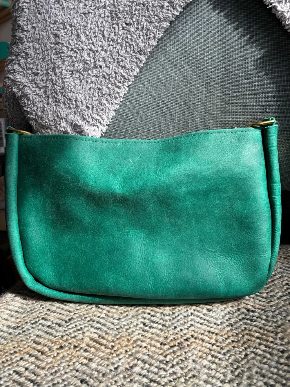 KMM & co. Teal Kodiak crossbody bag